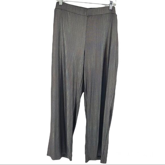 Marc New York iridescent charcoal grey gray slacks pants XL NEW NWT elastic - Picture 1 of 11
